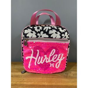 Hurley Insulated Flip Sequin Lunch Tote Bag